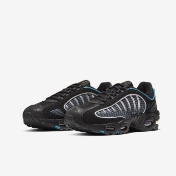 Nike Air Max Tailwind IV - Férfi Utcai Cipő - Fekete/Sötét Szürke/Türkiz